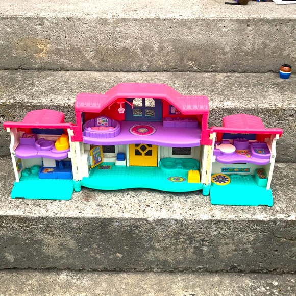 Fisher Price Little People Sweet Sounds Home Doll House Toy. Vintage 90s - Picture 1 of 14